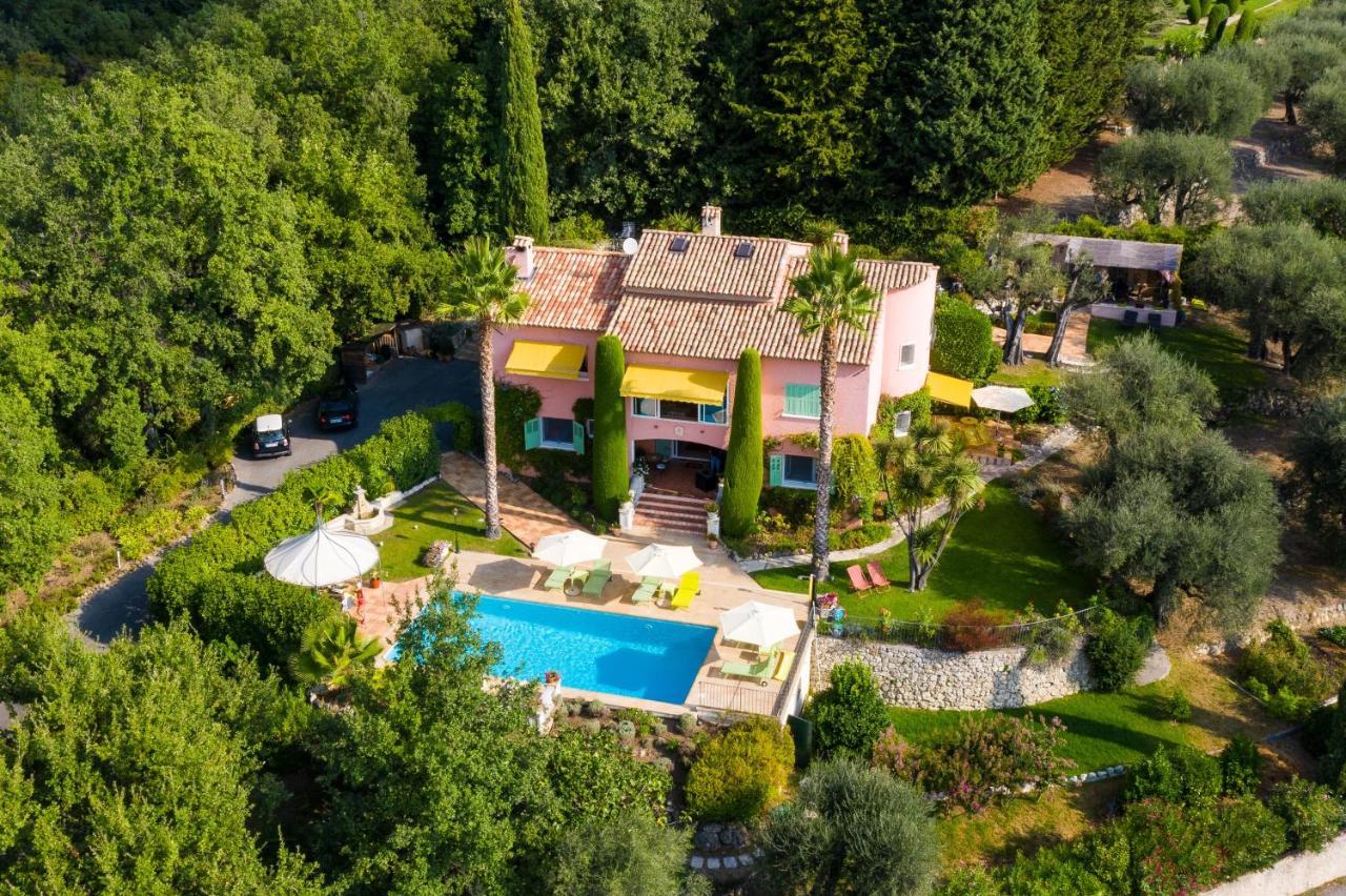 Mas Du Roc Bed & Breakfast Grasse Bagian luar foto